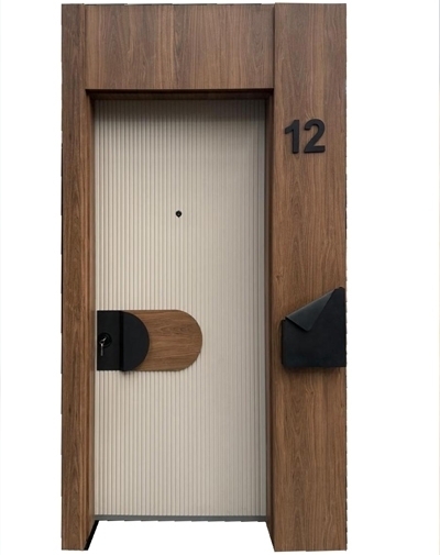 Ahşap Kasa Kaplama Çelik Kapı Modelleri