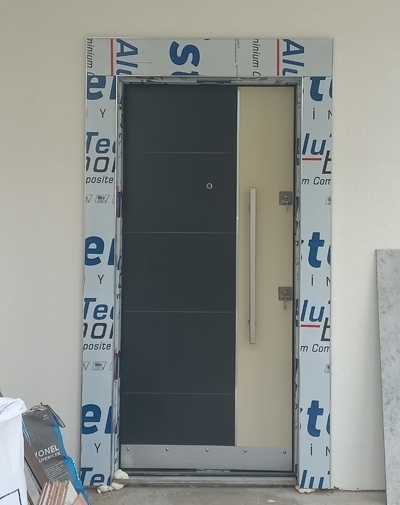 Kasa kanat kompozit dış mekan çelik kapılar