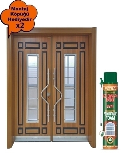 Tezdoor 0152 ABD-Kabartma Model Bina Giriş Kapısı