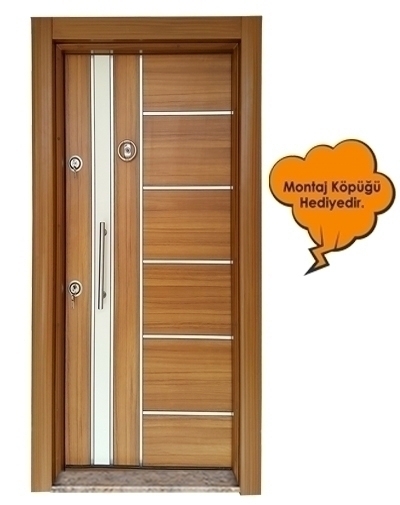 Tezdoor 2560 Eskitme Kasalı Düz Model Çelik Kapı