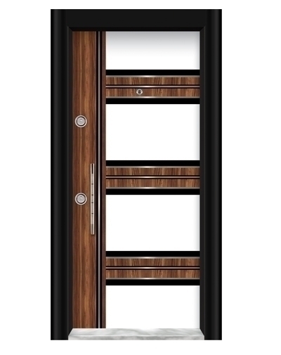 Tezdoor 1252 Ultralam Düz Model Çelik Kapı