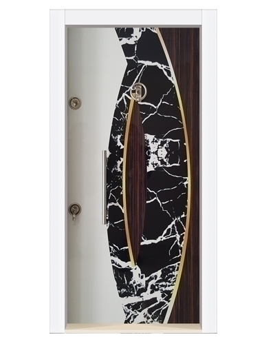 Tezdoor 1256 Ultralam Düz Model Çelik Kapı