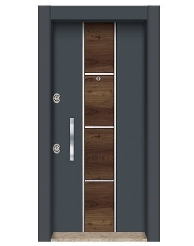 Tezdoor 1590 Statik Kasa Düz Model Çelik Kapı