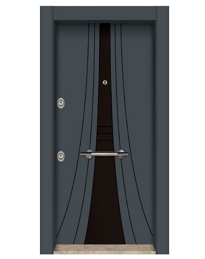 Tezdoor 1592 Statik Kasa Düz Model Çelik Kapı