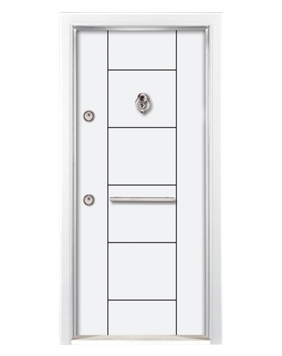 Tezdoor 1654B Statik Kasa Düz Model Çelik Kapı