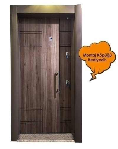 Tezdoor 1658 Statik Kasa Düz Model Çelik Kapı