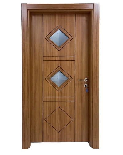 Tezdoor, TEZ5779 Melamin Camlı Model Oda Kapısı